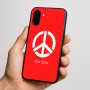 כיסוי בעיצוב אישי עם השם שלך לדגם - Nothing Phone (3a) בעיצוב סמל השלום