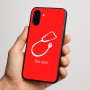 כיסוי בעיצוב אישי עם השם שלך לדגם - Nothing Phone (3a) בעיצוב סטטוסקופ רופא