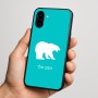כיסוי בעיצוב אישי עם השם שלך לדגם - Nothing Phone (3a) בעיצוב דוב