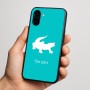 כיסוי בעיצוב אישי עם השם שלך לדגם - Nothing Phone (3a) בעיצוב תנין