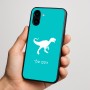 כיסוי בעיצוב אישי עם השם שלך לדגם - Nothing Phone (3a) בעיצוב דינוזאור