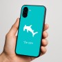 כיסוי בעיצוב אישי עם השם שלך לדגם - Nothing Phone (3a) בעיצוב כריש ראש פטיש