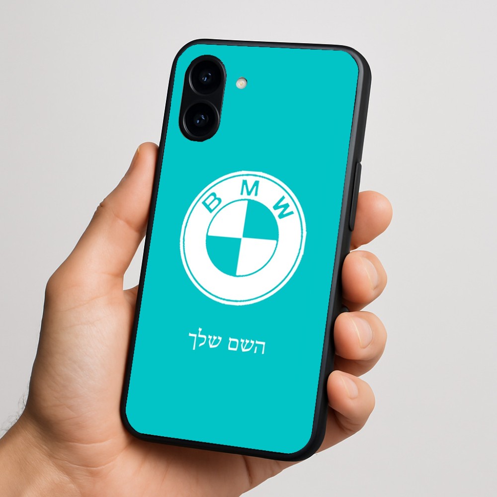כיסוי בעיצוב אישי עם השם שלך לדגם - Nothing Phone (3a) בעיצוב ב.מ.וו
