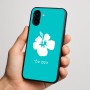כיסוי בעיצוב אישי עם השם שלך לדגם - Nothing Phone (3a) בעיצוב פרח היביסקוס