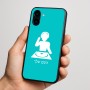 כיסוי בעיצוב אישי עם השם שלך לדגם - Nothing Phone (3a) בעיצוב אזור מוזיקה של די ג'יי