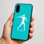 כיסוי בעיצוב אישי עם השם שלך לדגם - Nothing Phone (3a) בעיצוב זורק כידון