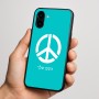 כיסוי בעיצוב אישי עם השם שלך לדגם - Nothing Phone (3a) בעיצוב סמל השלום