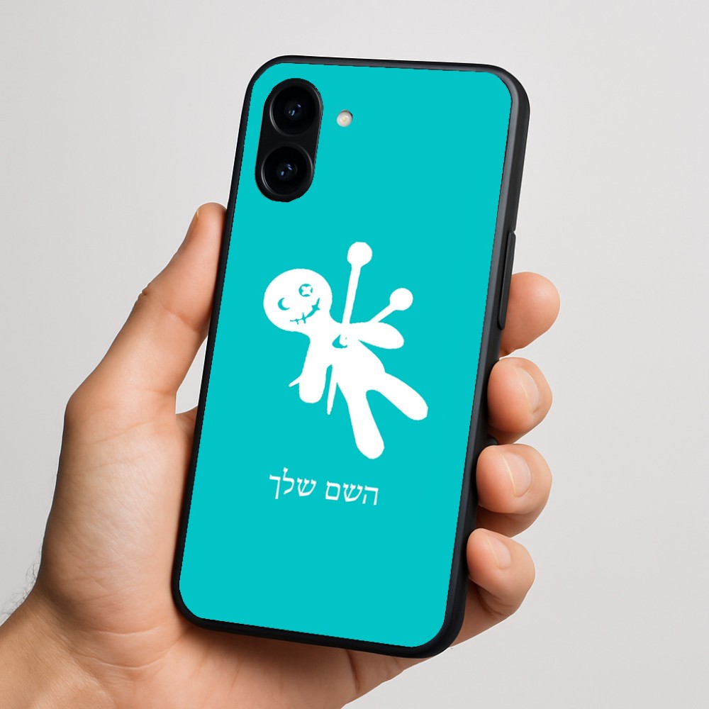 כיסוי בעיצוב אישי עם השם שלך לדגם - Nothing Phone (3a) בעיצוב וודו