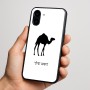כיסוי בעיצוב אישי עם השם שלך לדגם - Nothing Phone (3a) בעיצוב גמל