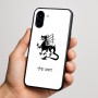 כיסוי בעיצוב אישי עם השם שלך לדגם - Nothing Phone (3a) בעיצוב דרקון