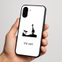 כיסוי בעיצוב אישי עם השם שלך לדגם - Nothing Phone (3a) בעיצוב ג'ירפה באפריקה