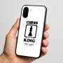 כיסוי בעיצוב אישי עם השם שלך לדגם - Nothing Phone (3a) בעיצוב שחמט