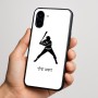 כיסוי בעיצוב אישי עם השם שלך לדגם - Nothing Phone (3a) בעיצוב שחקן בייסבול