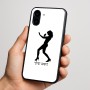 כיסוי בעיצוב אישי עם השם שלך לדגם - Nothing Phone (3a) בעיצוב אישה מגוננת