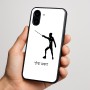 כיסוי בעיצוב אישי עם השם שלך לדגם - Nothing Phone (3a) בעיצוב לוחם סייף