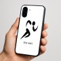 כיסוי בעיצוב אישי עם השם שלך לדגם - Nothing Phone (3a) בעיצוב רצים אולימפיים