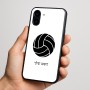 כיסוי בעיצוב אישי עם השם שלך לדגם - Nothing Phone (3a) בעיצוב כדור כדורעף