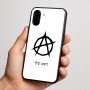 כיסוי בעיצוב אישי עם השם שלך לדגם - Nothing Phone (3a) בעיצוב אנרכיה