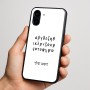 כיסוי בעיצוב אישי עם השם שלך לדגם - Nothing Phone (3a) בעיצוב האלפבית היווני