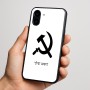 כיסוי בעיצוב אישי עם השם שלך לדגם - Nothing Phone (3a) בעיצוב פטיש ומגל