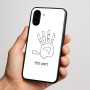 כיסוי בעיצוב אישי עם השם שלך לדגם - Nothing Phone (3a) בעיצוב יד
