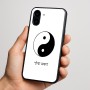כיסוי בעיצוב אישי עם השם שלך לדגם - Nothing Phone (3a) בעיצוב סמל יינג יאנג