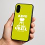 כיסוי בעיצוב אישי עם השם שלך לדגם - Nothing Phone (3a) בעיצוב מלך הגריל