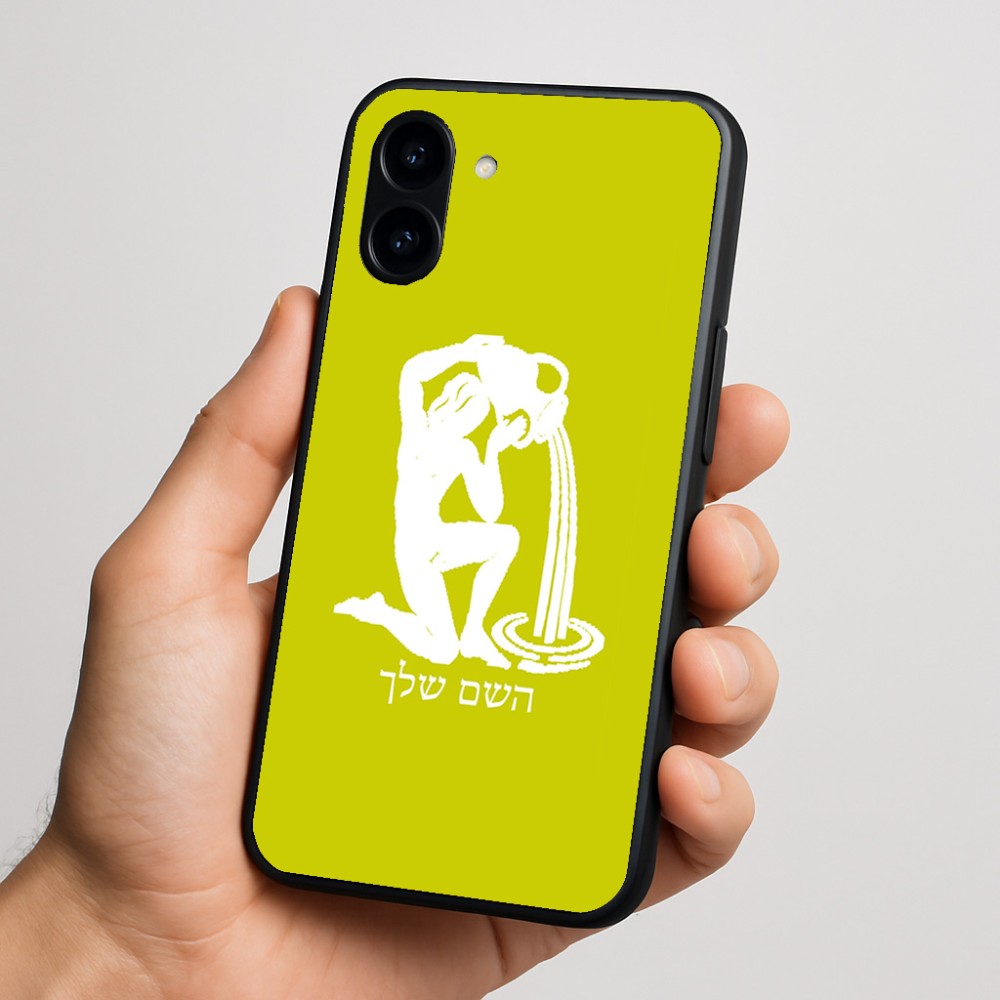 כיסוי בעיצוב אישי עם השם שלך לדגם - Nothing Phone (3a) בעיצוב מזלות - דלי