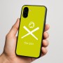 כיסוי בעיצוב אישי עם השם שלך לדגם - Nothing Phone (3a) בעיצוב כדור בסיס