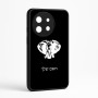 כיסוי בעיצוב אישי עם השם שלך לדגם - OnePlus 11R בעיצוב ראש פיל