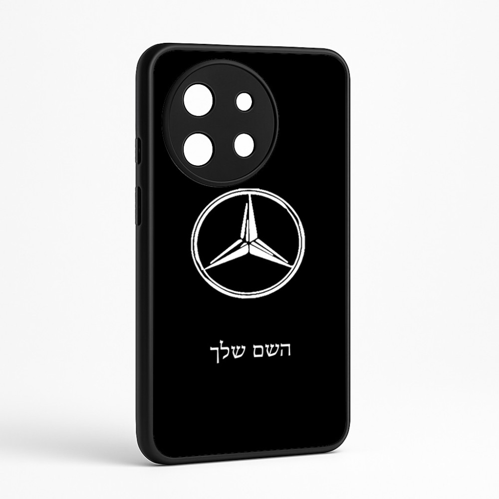 כיסוי בעיצוב אישי עם השם שלך לדגם - OnePlus 11R בעיצוב מרצדס-בנץ