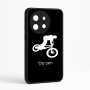 כיסוי בעיצוב אישי עם השם שלך לדגם - OnePlus 11R בעיצוב רוכב אופניים