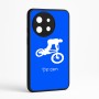 כיסוי בעיצוב אישי עם השם שלך לדגם - OnePlus 11R בעיצוב רוכב אופניים