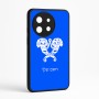 כיסוי בעיצוב אישי עם השם שלך לדגם - OnePlus 11R בעיצוב פרחי קרן