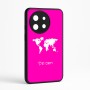 כיסוי בעיצוב אישי עם השם שלך לדגם - OnePlus 11R בעיצוב מפת העולם
