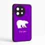 כיסוי בעיצוב אישי עם השם שלך לדגם - OnePlus 11R בעיצוב דוב