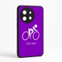 כיסוי בעיצוב אישי עם השם שלך לדגם - OnePlus 11R בעיצוב אופניים אולימפיים