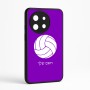 כיסוי בעיצוב אישי עם השם שלך לדגם - OnePlus 11R בעיצוב כדור כדורעף