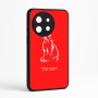 כיסוי בעיצוב אישי עם השם שלך לדגם - OnePlus 11R בעיצוב חתול