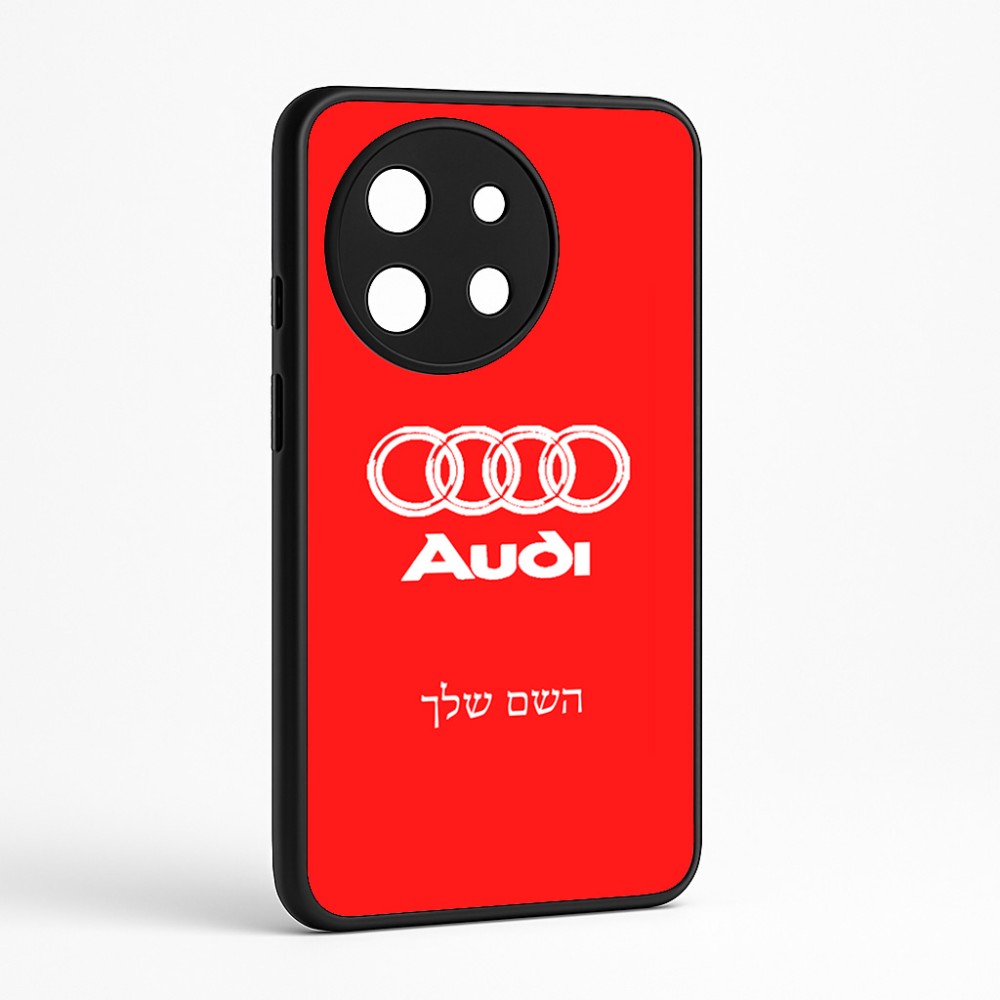 כיסוי בעיצוב אישי עם השם שלך לדגם - OnePlus 11R בעיצוב אאודי