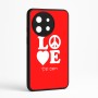 כיסוי בעיצוב אישי עם השם שלך לדגם - OnePlus 11R בעיצוב אהבה