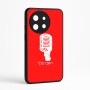 כיסוי בעיצוב אישי עם השם שלך לדגם - OnePlus 11R בעיצוב מיקרופון