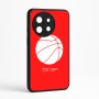 כיסוי בעיצוב אישי עם השם שלך לדגם - OnePlus 11R בעיצוב כדורסל