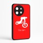 כיסוי בעיצוב אישי עם השם שלך לדגם - OnePlus 11R בעיצוב רוכב אופניים