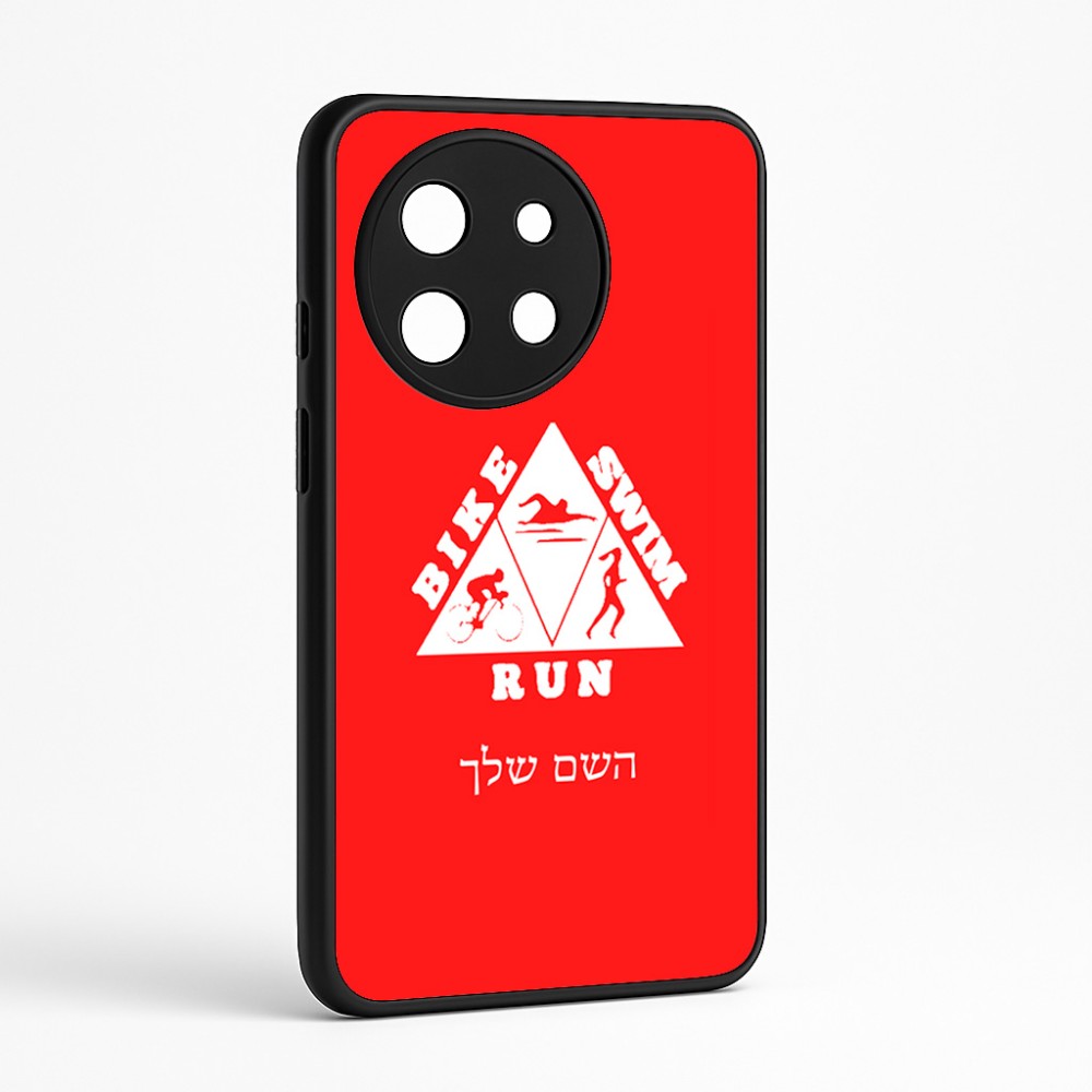 כיסוי בעיצוב אישי עם השם שלך לדגם - OnePlus 11R בעיצוב טריאתלון