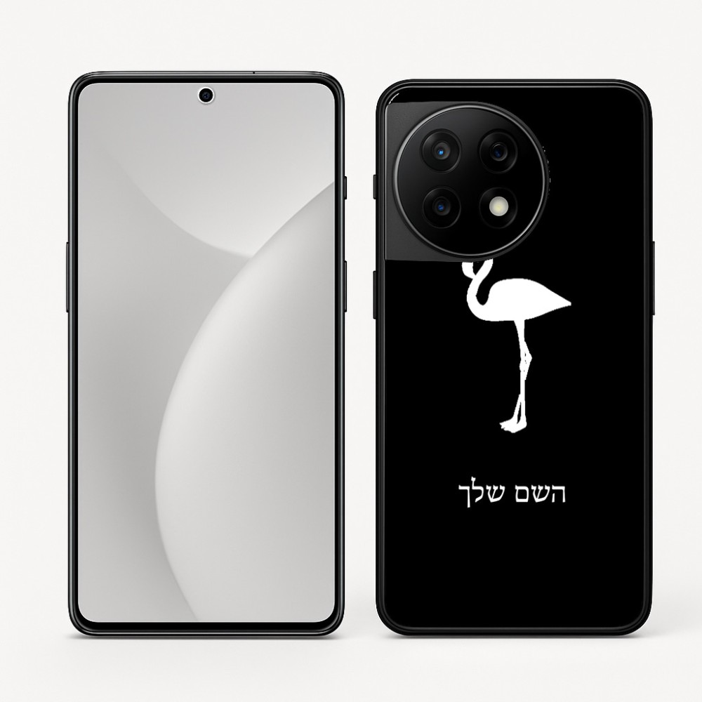 כיסוי בעיצוב אישי עם השם שלך לדגם - OnePlus 11R בעיצוב אנפה