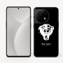 כיסוי בעיצוב אישי עם השם שלך לדגם - OnePlus 11R בעיצוב פני פנטרה
