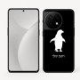 כיסוי בעיצוב אישי עם השם שלך לדגם - OnePlus 11R בעיצוב פינגווין