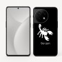 כיסוי בעיצוב אישי עם השם שלך לדגם - OnePlus 11R בעיצוב עקרב