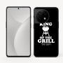 כיסוי בעיצוב אישי עם השם שלך לדגם - OnePlus 11R בעיצוב מלך הגריל